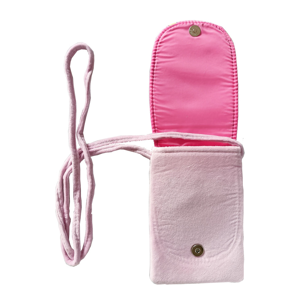 Pink Fabric Kids Pouch