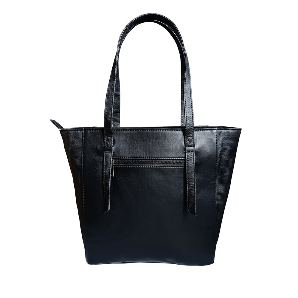 Black Canvas Hand bag