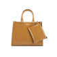 Tan Vegan Leather Tote bag