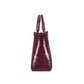 Maroon Vegan Leather Tote bag