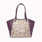 Violet Vegan Leather Tote bag