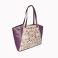 Violet Vegan Leather Tote bag