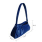 Blue Vegan Leather Tote bag