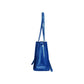 Blue Vegan Leather Tote bag