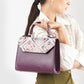 Violet Vegan Leather Hand Bag