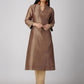 Brown Chanderi Kurta