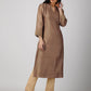 Brown Chanderi Kurta