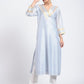 Light Blue Chanderi Kurta