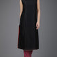 Black Chanderi Kurta