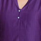 Purple Chanderi Kurta