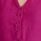 Fuchsia pink Chanderi Kurta