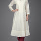 Off White Chanderi Kurta