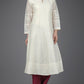 Off White Chanderi Kurta