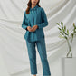 Teal Chanderi Shirt