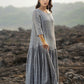 Grey Cotton Dress