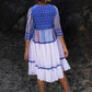 Indigo & Ivory Kota Tiered Dress