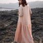 Peach Cotton Dress