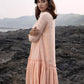 Peach Cotton Dress