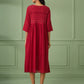 Red Cotton Dress