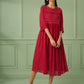 Red Cotton Dress