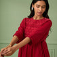 Red Cotton Dress