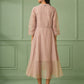 Rose Gold Cotton Jacket Dress