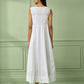 White Cotton Dress