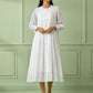 White Cotton Shirt Dress