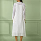 White Cotton Shirt Dress