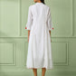 White Cotton Shirt Dress