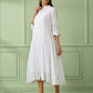 White Cotton Shirt Dress