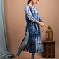 Blue Tie & Dye Cotton Kurta