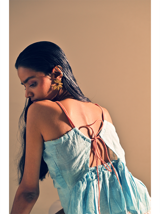 Sky Blue Cotton top