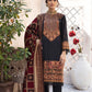 Black Embroidered Cotton Kurta