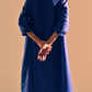 Blue Cotton Tanzanite Tunic