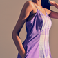 Lavender Cotton  Quartz Dress