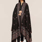 Black Embroidered Cotton Suit - Set of 3