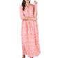 Pink Floral Printed Cotton kurta