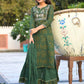 Green Bandhej Printed Cotton Suit Set