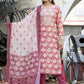 Pink Modal Silk Embroidered Suit Set