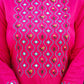 Pink Embroidered Cotton Kurta Pant Set