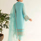 Green Embroidered Cotton Kurta