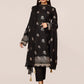 Black Embroidered Dupatta