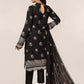 Black Embroidered Cotton Kurta