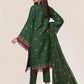 Green Embroidered Cotton Kurta